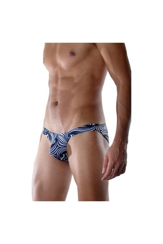 Don Moris Desenli Erkek Slip (Dm021810) Siyah - Beyaz