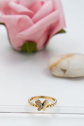 14 Ayar Altın Eklem Yüzük Kadın Yüzük Lkyzk1536