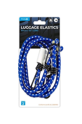 Simply Brands Bagaj Lastigi Kancali 80cm 2 Adet