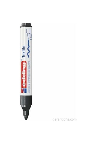 Edding 4500 Tekstil Kalemi - Siyah