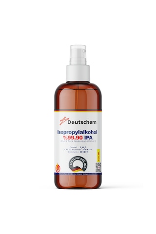 Deutschem İzopropil Alkol İpa 100 Ml Sprey Başlıklı, Extra Saf %99.90