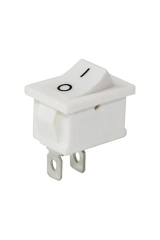 Powermaster Ic-125b-1 Mini Beyaz Işıksız On-off Anahtar