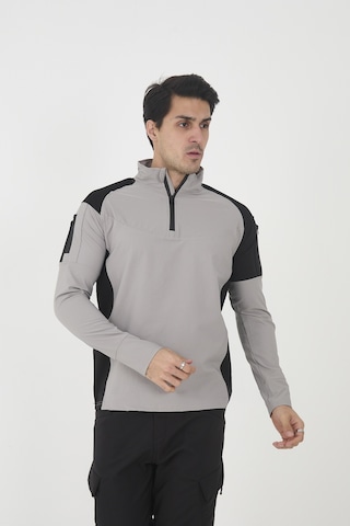 Camp Scoutland Camp138 Outdoor Tactical Su iticili Erkek Taş-Siyah Taktik Sweatshirt