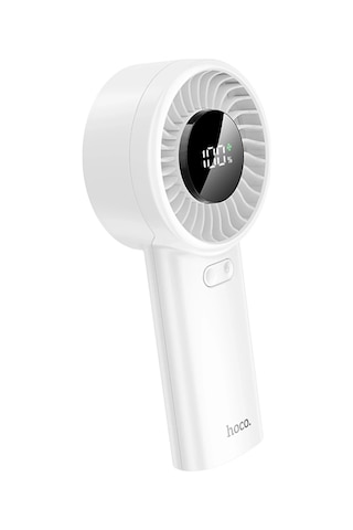 Hoco. Hx62 Endless Dijital Göstergeli El Tipi Ve Masaüstü Soğutucu Fan - Beyaz