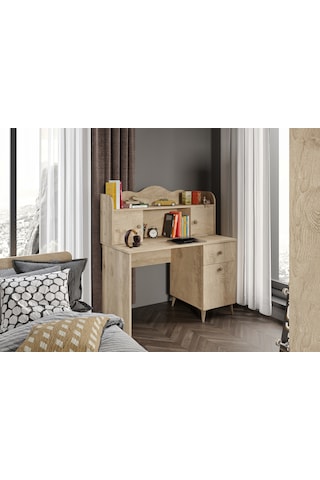 Akasya Modern Genç Odası Takımı Meşe - 4 Parçalı Meşe