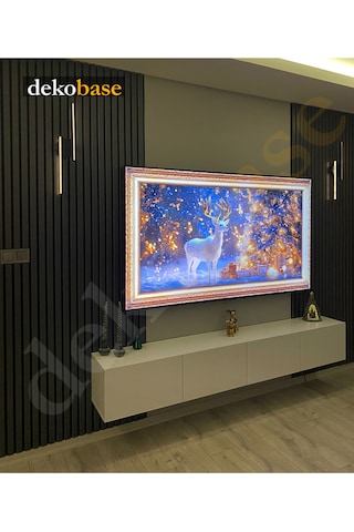 Antrasit 2 Adet 60x270 Cm Yeni Nesil Akustik Ahşap Duvar Paneli