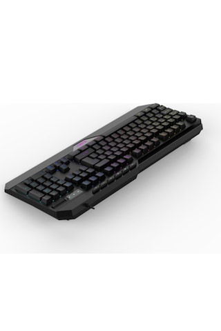 Nexus K1 Rgb Full Membran 104 Tuşlu / Ses Kontrol Mekanizmalı Örgü Kablolu Gaming Klavye