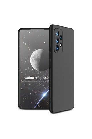 Galaxy Uyumlu A53 5g Kılıf Zore Ays Kapak Siyah
