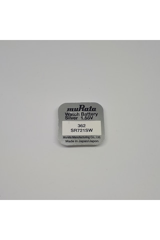 Murata 362 SR721SW Saat Pili 10'lu