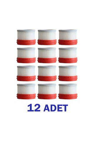 12 Adet Uyumlu Xiaomi Dreame V8 V9 V9b V9p Xr V10 V11 Hepa Filtresi