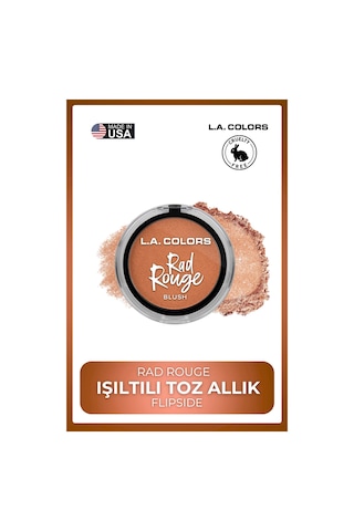 Rad Rouge Allık Serisi - Yoğun Renk Veren Uzun Süre Kalıcı Canlı Görünüm Cbl722 Flipside