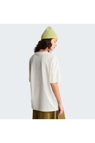 The North Face W Tnf Essentıal Sımple Dome Os Ss Tee Kadın Tişört Nf0a8evxqlı1 Beyaz