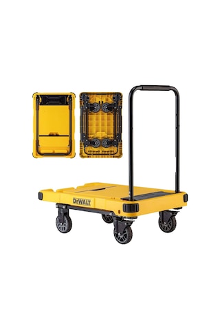 Dewalt Dwt710 200kg Profesyonel Katlanabilir Dört Tekerlekli Yük Ve Paket Taşıma Arabası
