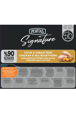 Peritas Tavuklu Kısırlaştırılmış Kedi 2 Kg