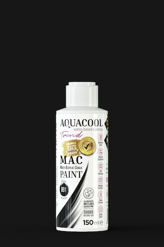 Aquacool Trend M.A.C Su Bazlı Akrilik Boya 891-Siyah 150 Ml