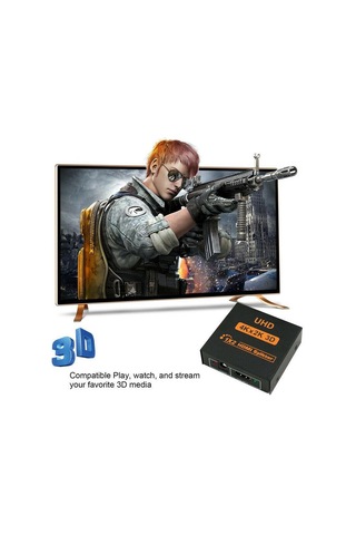 2 Port Hdmi Çoklayıcı Splitter Switch 4K 2160P