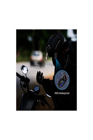 Hubrendy Kargo Bt57 Motosiklet Kask Kulaklık Intercom Işıklı Motorsiklet Interkom