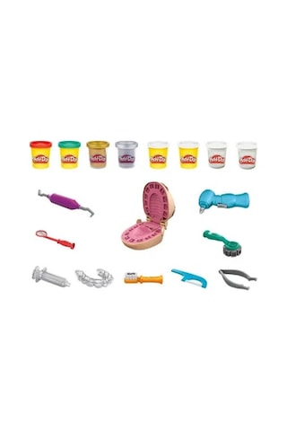 Play-doh Dişçi Seti F1259 Çok Renkli