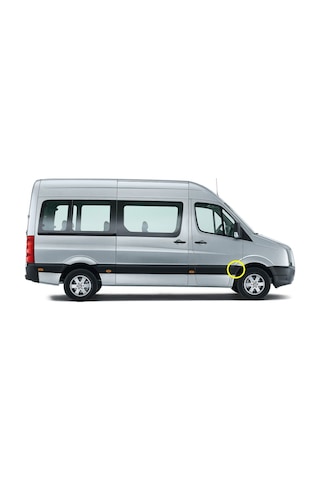 VW Crafter 06-16 Sağ Ön Teker Arkası Plastik Kaplama 2E1853536CE