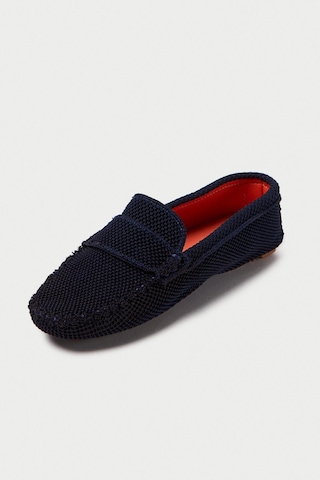 Mubiano Summer Kadın Triko Lacivert Babet & Loafer -mstb2020-lcv Lacivert