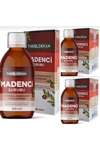 Tabib Lokman Madenci Şurubu 3 x 230 ML