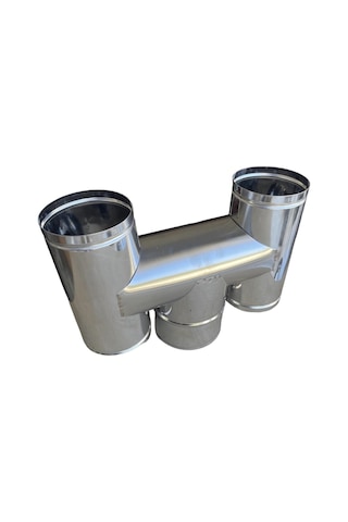 Paslanmaz H Baca 13 Cm Çapında Soba Borusu İçin