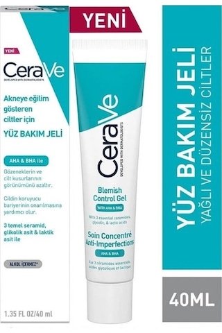 Cerave Yağlı ve Düzensiz Ciltler İçin Retinol Serum 30 ML + Yüz Bakım Jeli 40 ML