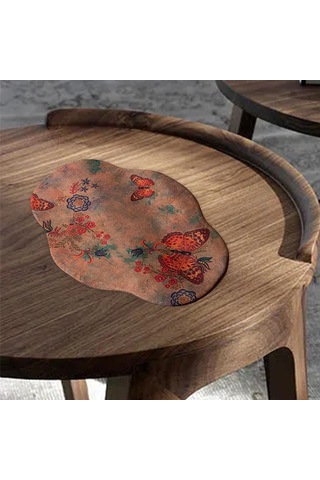 Homyl Çay Töreni Servis Altlığı İstasyonu Için Zarif Masa Kelebek Kelebek