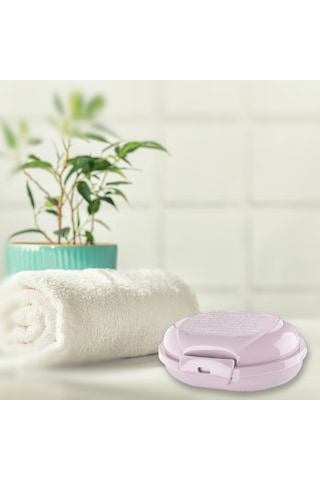 Seyahat Tipi Kapaklı Katı Sabunluk Pratik Sabunluk Katı Sabun Kutusu Diğer