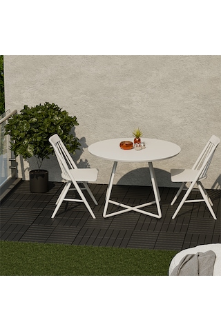 Porsima 1066 12li Bahçe Balkon Teras Zemin Döşemesi Karosu Antras