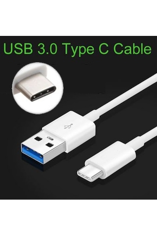 Huawei Xiaomi Asus Usb 3.1 Type C Şarj Data Kısa Kablo 30 Cm (311560668)