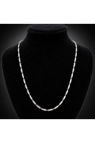 Bk Gift Kişiye Özel Babalar Günü Tasarımlı Beyaz Kupa & Yaprak Model Zincir Kolye -12, Babalar Günü Hediyesi Gümüş