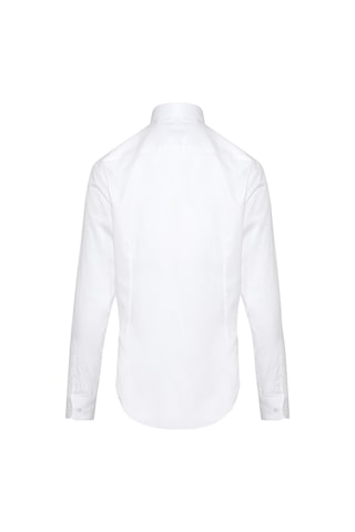 Hatemoğlu Modern Fit %100 Pamuk Gömlek Beyaz (540139965) Beyaz