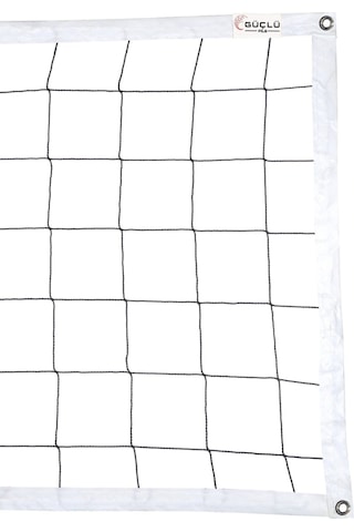 Güçlü File - Voleybol Filesi Ağı –Halat Gerdirmeli 2mm  - 9mt