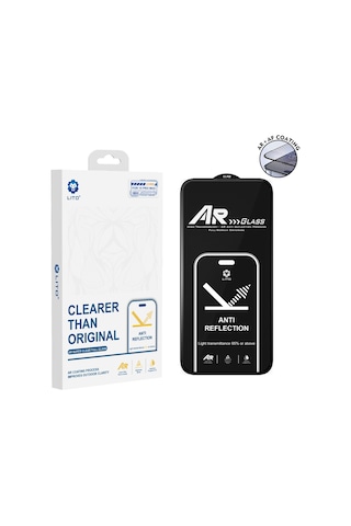 Lito D+ Ultra Ar Full Glass Apple Uyumlu iPhone 15 Pro Ekran Koruyucu