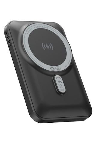Havit Pb5232 10000mah Manyetik Magsafe Powerbank - 20w Hızlı Şarj Soğutma Fanlı Siyah