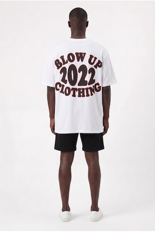 Blow Up Future Gen Günlük Spor Tişört 2022 Beyaz Oversize 142231 Siyah