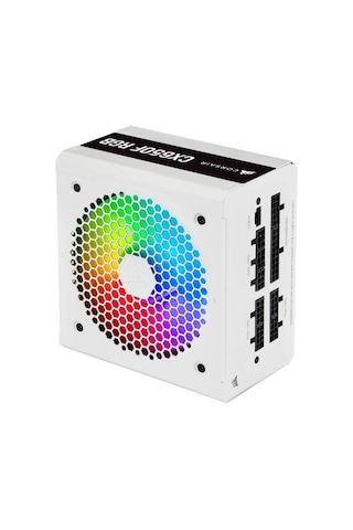 Corsair CX650F RGB CP-9020226-EU 650W 80+ Bronze Modüler Güç Kaynağı Beyaz