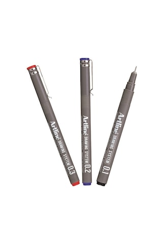 Artline 231 Mavi Çizim Kalemi 0.1