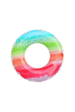Deniz Simidi Renkli Rainbow 80cm Çok Renkli