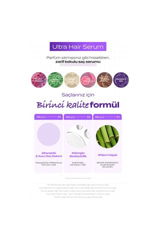 Kundal Macadamia Ultra Hair Serum Amber Vanilla 100 ML