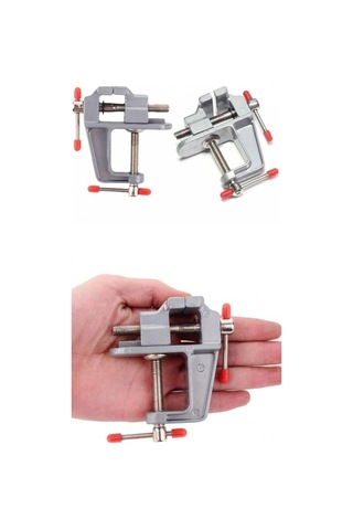 Biishe Mini Masa Tezgah Hobi Mengenesi Sabitleme Sıkıştırma Aparat 30mm