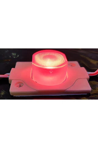 Tek Lensli Modül Led Kırmızı 1.5w 10 Adet