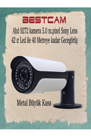 Ahd 9272 Metal Kasa Kamera 5 Mp Sony Lens 42 Ir Led