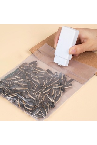 Createtech Vakum Tazelik Suntek Mühürleyen Isı Için Beyaz Aperatifler Wu Beyaz