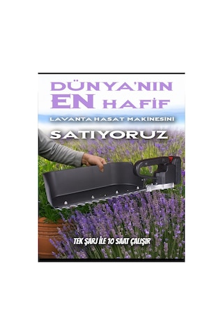Çay Ve Lavanta Hasat Makinesi 950 Gr 4800 Devir