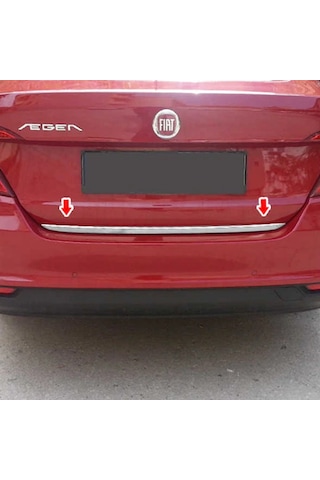 Fiat Egea Bagaj Alt Çıtası Kromu Nikelajı