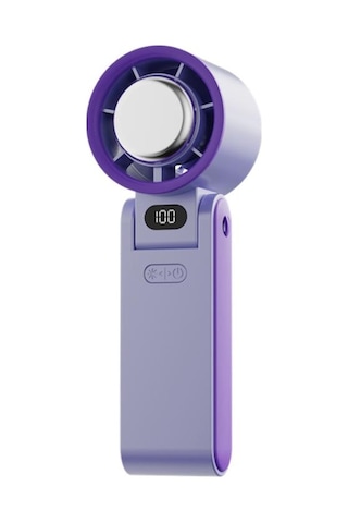 Y19 Akıllı Buz Sıkıştırma Katlanır El Taşınağı Fan Daisy Red