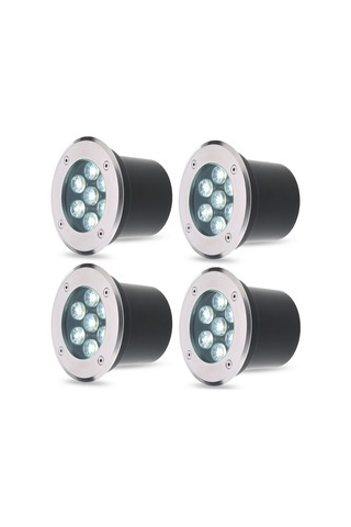 Tomshine 7w Ac / Dc 12v Yeraltı Led Işık Lamba 700lm Beyaz