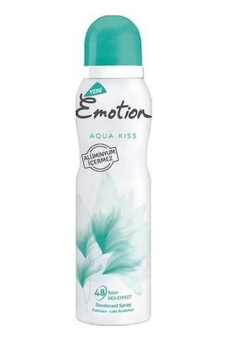 Emotion Aqua Kiss Kadın Sprey Deodorant 150 ML Emotion Aqua Kiss Kadın Sprey Deodorant 150 ML